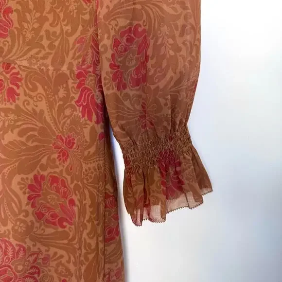 Aritzia Swept Puff-sleeve mini dress - Picture 8 of 13